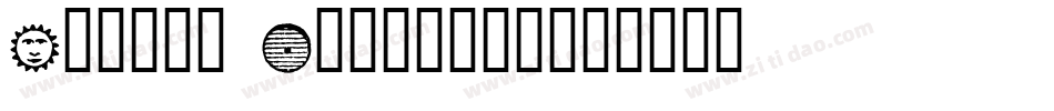Essene Dingbats字体转换